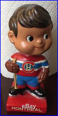 Rare Vintage1962 Montreal Canadiens Bobblehead Nodder Japan Bobble 1960s