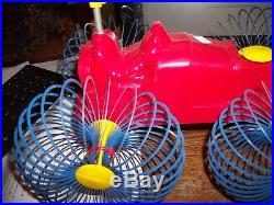 Rare Vintage 1950s Slinky Mobile Swamp-Buggy Bobble Head Pull Toy With Box