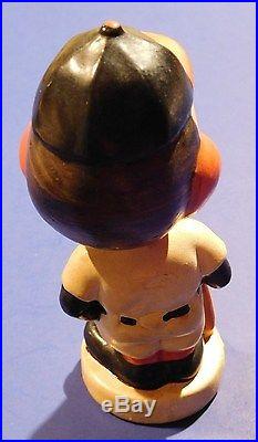 Rare Vintage 1960's Baltimore Orioles Baseball Bobblehead Dashboard Doll