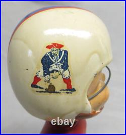 Rare Vintage 1960's New England/Boston Patriots NFL Bobble Head Nodder Gold Base