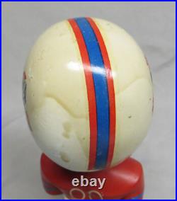 Rare Vintage 1960's New England/Boston Patriots NFL Bobble Head Nodder Gold Base