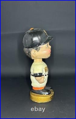 Rare! Vintage 1960's SAN FRANCISCO GIANTS Bobblehead Gold Base Japan