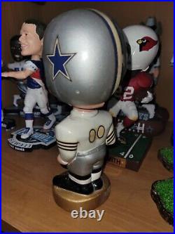 Rare Vintage 1960s NFL Dallas Cowboys Gold Base Bobble Head Japan damaged