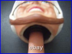 Rare Vintage 1960s Paper Mache Realistic Face Nodder Bobbinhead Eagles