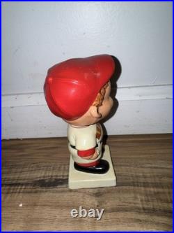 Rare Vintage 1961 White Base Bobble Head Nodder Boston Red Sox