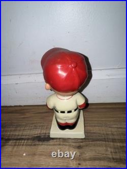Rare Vintage 1961 White Base Bobble Head Nodder Boston Red Sox