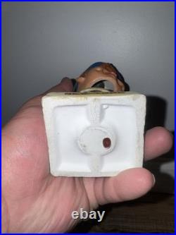 Rare Vintage 1961 White Base Bobble Head Nodder New York Mets