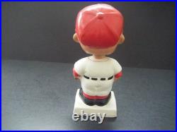 Rare Vintage 1961 White Base Paper Mache Bobble Head Nodder Boston Red Sox MINT