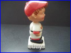 Rare Vintage 1961 White Base Paper Mache Bobble Head Nodder Boston Red Sox MINT