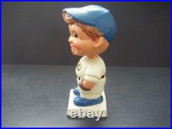 Rare Vintage 1961 White Base Paper Mache Bobble Head Nodder New York Mets