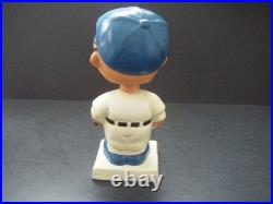 Rare Vintage 1961 White Base Paper Mache Bobble Head Nodder New York Mets