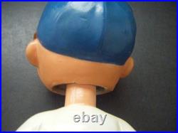 Rare Vintage 1961 White Base Paper Mache Bobble Head Nodder New York Mets