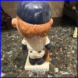 Rare Vintage 1961 White Base Paper Mache Bobble Head Nodder New York Yankees NYY