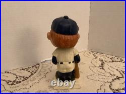 Rare Vintage 1961 White Base Paper Mache Bobble Head Nodder New York Yankees NYY