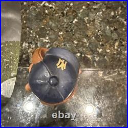 Rare Vintage 1961 White Base Paper Mache Bobble Head Nodder New York Yankees NYY