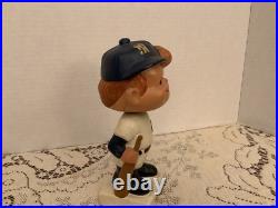 Rare Vintage 1961 White Base Paper Mache Bobble Head Nodder New York Yankees NYY