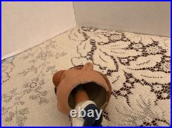 Rare Vintage 1961 White Base Paper Mache Bobble Head Nodder New York Yankees NYY