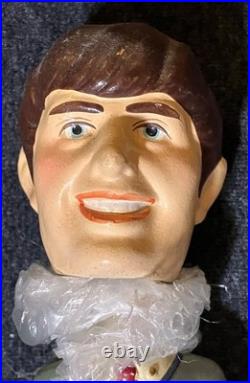 Rare Vintage 1964 Beatles Ringo Starr 8 Car Mascot Bobble Head Nodder Original