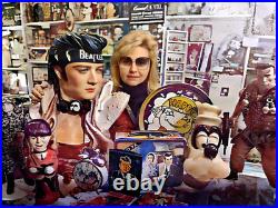 Rare Vintage 1964 Beatles Ringo Starr 8 Car Mascot Bobble Head Nodder Original