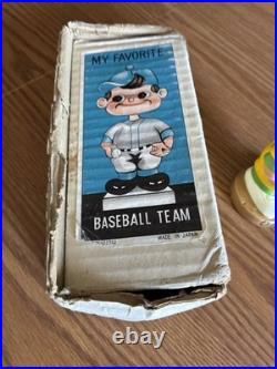 Rare Vintage 1967 Oakland Athletics Bobblehead Gold Base WithBox Great Condition