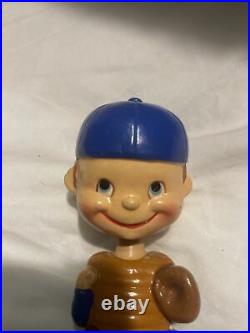 Rare Vintage Baseball Player Bobble Head Nodder Catcher Mark Exclusive Japan