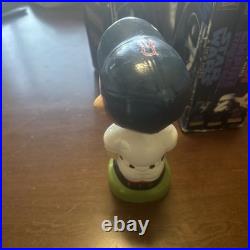 Rare Vintage Boston Red Sox MLB Bobblehead Nodder Blue Cap Round Green Base
