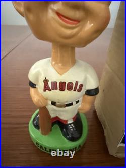 Rare Vintage California Angels Bobblehead Nodder With Box Rare Vintage California Angels Bobblehead Nodder With Box