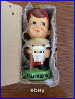 Rare Vintage California Angels Bobblehead Nodder With Box Rare Vintage California Angels Bobblehead Nodder With Box