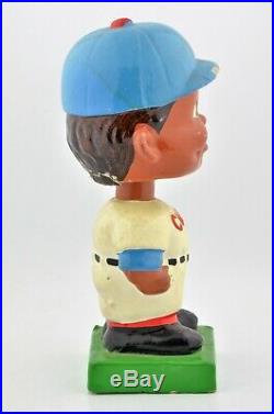 Rare Vintage Chicago Cubs Black Face Nodder Bobble Head Square Green Base Mlb Rare Vintage Chicago Cubs Black Face Nodder Bobble Head Square Green Base Mlb