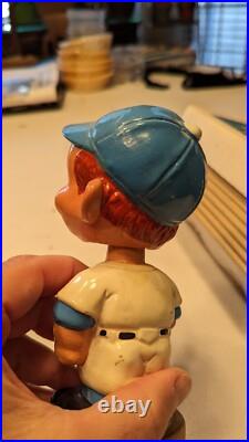 Rare Vintage Kansas City Royals 1969 Japan Bobblehead Nodder With Box Gold Base Rare Vintage Kansas City Royals 1969 Japan Bobblehead Nodder With Box Gold Base