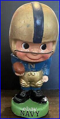 Rare Vintage NAVY Midshipmen College Football Nodder Bobblehead Made in Japan