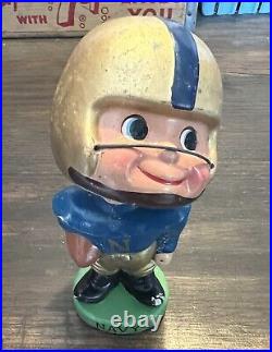 Rare Vintage NAVY Midshipmen College Football Nodder Bobblehead Made in Japan