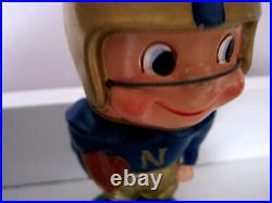 Rare Vintage NAVY Midshipmen College Football Nodder Bobblehead Made in Japan