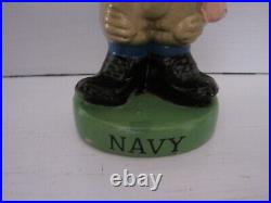 Rare Vintage NAVY Midshipmen College Football Nodder Bobblehead Made in Japan