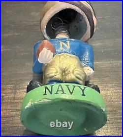 Rare Vintage NAVY Midshipmen College Football Nodder Bobblehead Made in Japan