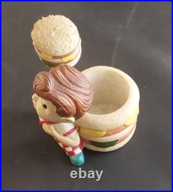 Rare Vintage Original Bob's Big Boy Bobble Head & Toothpick Holder-1960s-4.5