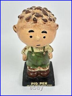 Rare Vintage Pig Pen Peanuts Bobblehead Nodder from Japan. 1950's Lego