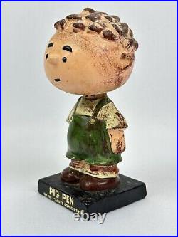 Rare Vintage Pig Pen Peanuts Bobblehead Nodder from Japan. 1950's Lego