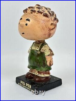 Rare Vintage Pig Pen Peanuts Bobblehead Nodder from Japan. 1950's Lego