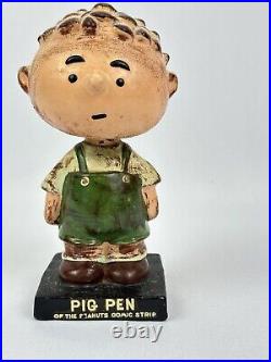 Rare Vintage Pig Pen Peanuts Bobblehead Nodder from Japan. 1950's Lego