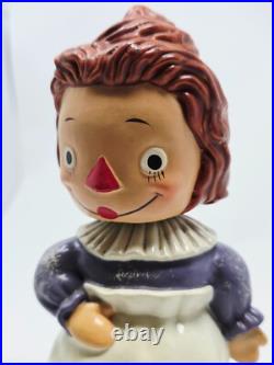Rare Vintage Raggedy Ann Doll Bobblehead Nodder Bank A Penny Saved Unique 7 Rare Vintage Raggedy Ann Doll Bobblehead Nodder Bank A Penny Saved Unique 7