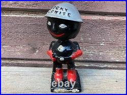 Rare Vintage Rocky Taconite Minnesota Iron Ore Advertising Nodder Bobblehead