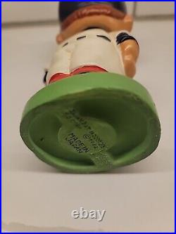 Rare Vintage Washington Senators Baseball Nodder Bobble Head Vintage Green Base