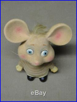 Rare Vntg 1960's Topo Gigio Rossini Japan Bobble Head Nodder Mouse Ed Sullivan