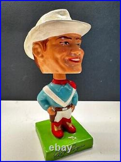 Roy Rogers 1960's Vintage Bobblehead Great Condition