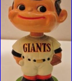 SF Giants Bobblehead Vintage 1962 San Francisco Giants World Series Season