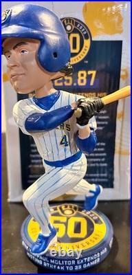 SGA Collectible Bobbleheads GA Bobblehead Stitch n Pitch Yelich VTG Rare with Box