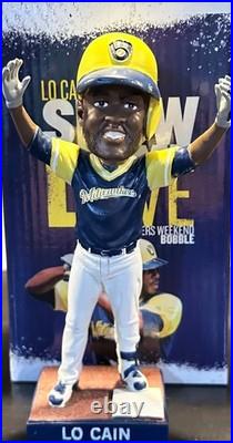 SGA Collectible Bobbleheads GA Bobblehead Stitch n Pitch Yelich VTG Rare with Box