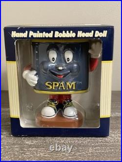 SPAM Spammy Hand Painted Bobble Head Limited Edition Vintage