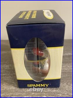 SPAM Spammy Hand Painted Bobble Head Limited Edition Vintage